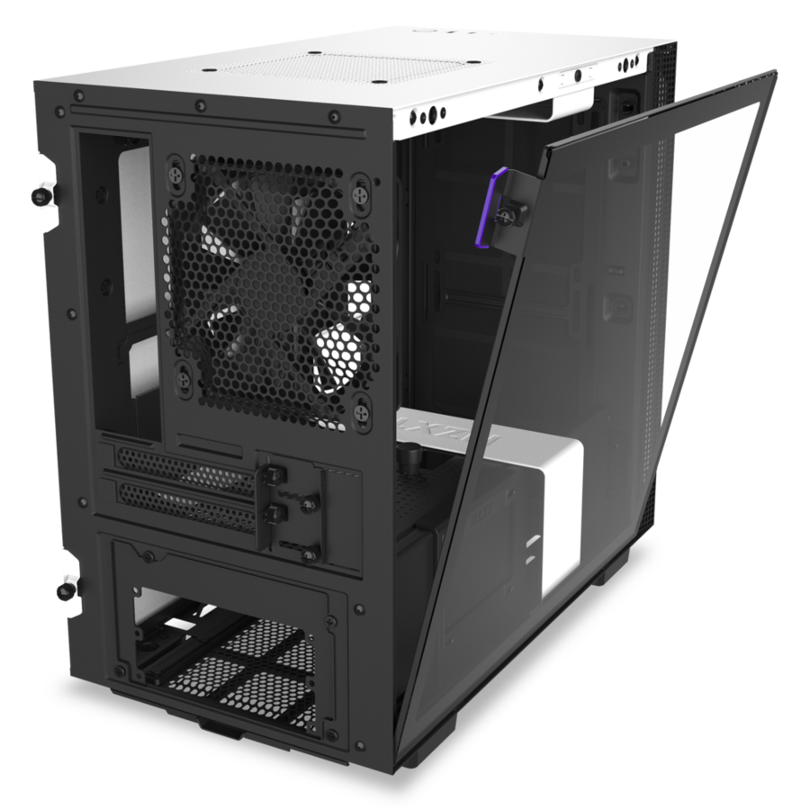 Case NZXT H210 MATTE WHITE ( Mini Tower )