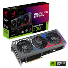 Card Màn Hình ASUS ROG Strix GeForce RTX 4060 OC 8GB GDDR6 (ROG-STRIX-RTX4060-O8G-GAMING)