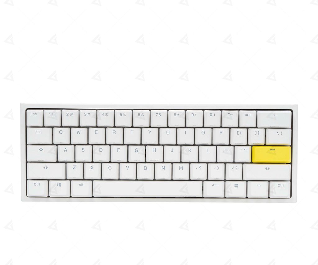 Bàn phím cơ Ducky One 2 Mini RGB Pure White