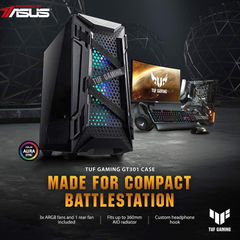 BỘ PC HOTGEAR ASUS TUF CORE I5 12600K / DDR4 16GB 8X2 3200 / SSD 500GB NVME / PSU 650W