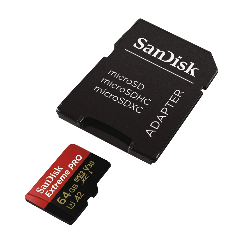Thẻ Nhớ MicroSDXC SanDisk Extreme Pro V30 A2 64GB 200MB/s SDSQXCU-064G-GN6MA