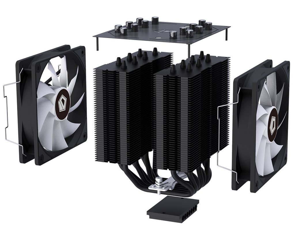 Tản nhiệt khí ID-Cooling CPU SE-207 Black