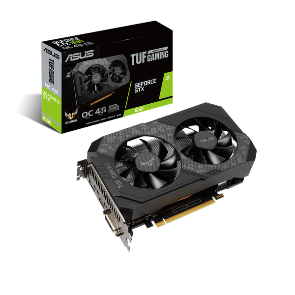 ASUS TUF Gaming GeForce GTX 1650 OC Edition 4GB GDDR6