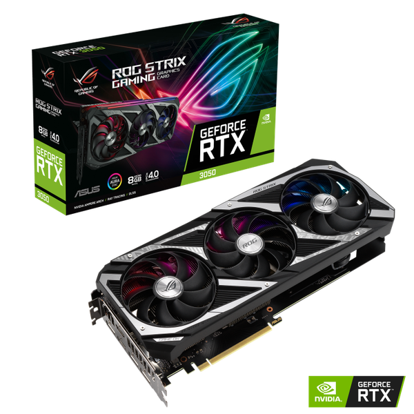 ASUS ROG Strix GeForce RTX 3050 8GB OC