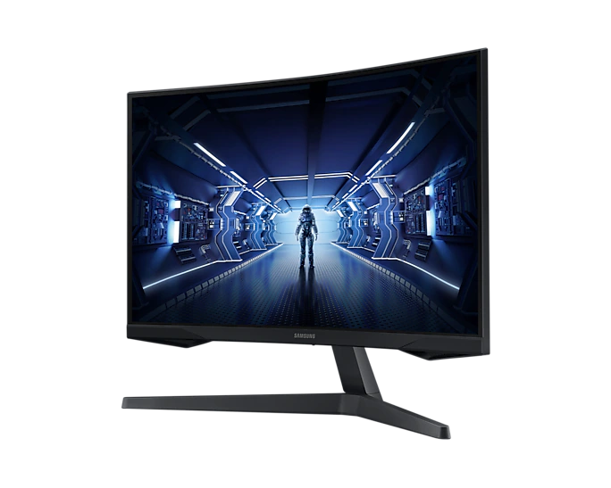 Màn hình LCD 27'' Samsung Odyssey G5 LC27G55TQBEXXV WQHD 2K 144Hz 1ms HDR10 Freesync Cong Chính Hãng