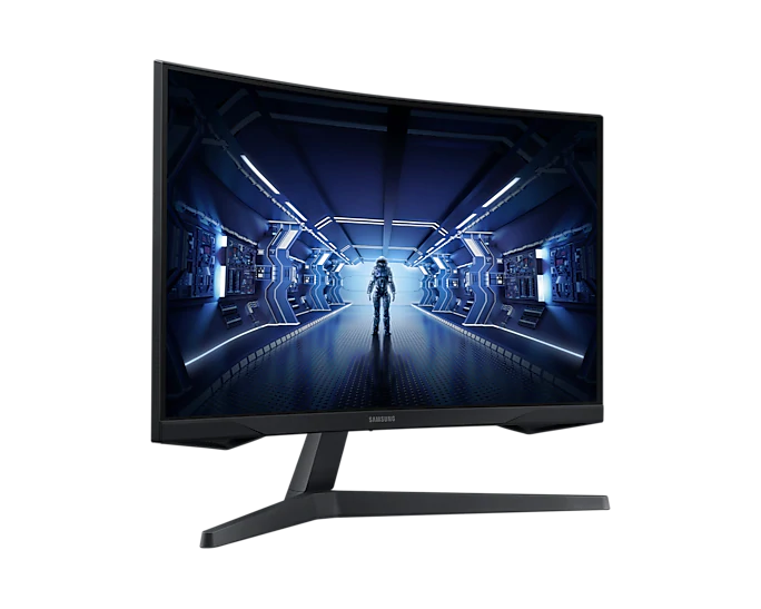 Màn hình LCD 27'' Samsung Odyssey G5 LC27G55TQBEXXV WQHD 2K 144Hz 1ms HDR10 Freesync Cong Chính Hãng