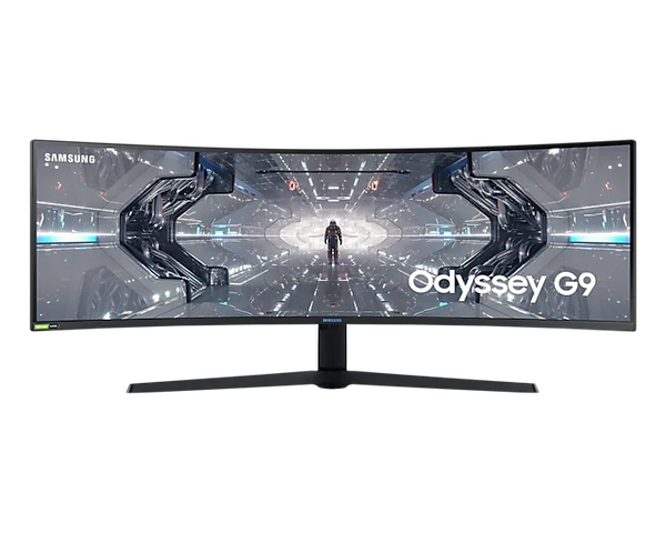 Màn hình LCD 49'' Samsung Odyssey G9 LC49G95TSSEXXV DualQHD 240Hz G-Sync Cong Chính Hãng