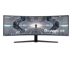 Màn hình LCD 49'' Samsung Odyssey G9 LC49G95TSSEXXV DualQHD 240Hz G-Sync Cong Chính Hãng