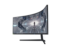 Màn hình LCD 49'' Samsung Odyssey G9 LC49G95TSSEXXV DualQHD 240Hz G-Sync Cong Chính Hãng