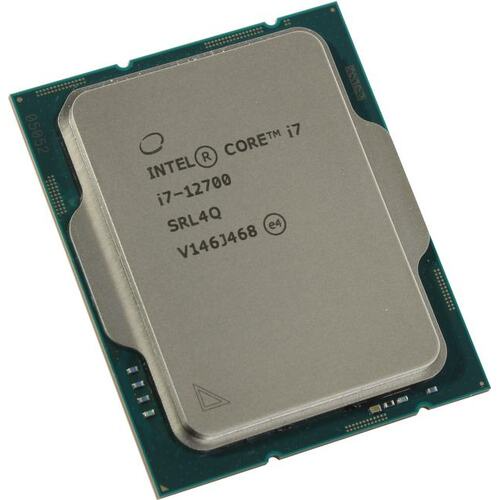 Intel Core i7 12700 Tray (Up To 4.80GHz, 12 Nhân 20 Luồng, 25M Cache, Alder Lake)