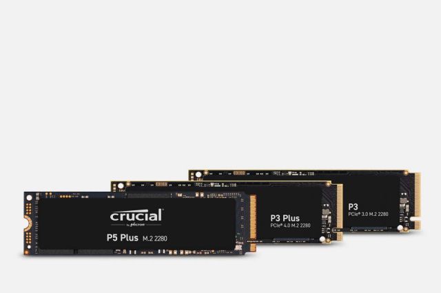 Ổ cứng SSD Crucial P3 Plus 2TB PCIe M.2 2280  Gen4 NVMe