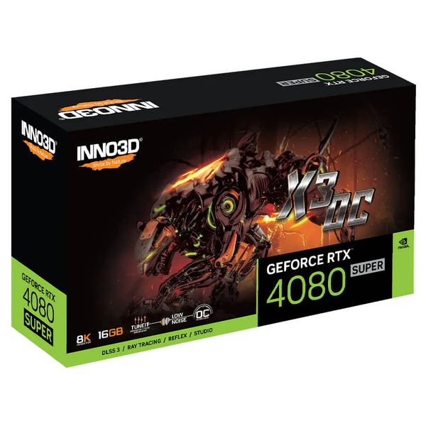 INNO3D GEFORCE RTX 4080 SUPER X3 OC – 16GB GDDR6X