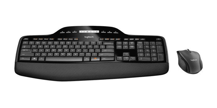 Combo chuột phím Logitech MK710 không dây Black