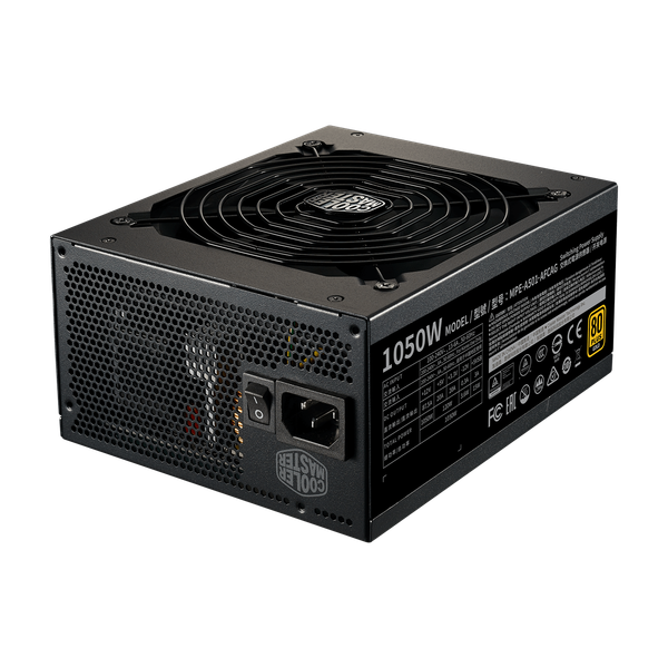 Nguồn Cooler Master MWE GOLD 1050 - V2 1050W ( 80 Plus Gold/Màu Đen/Full Modular)