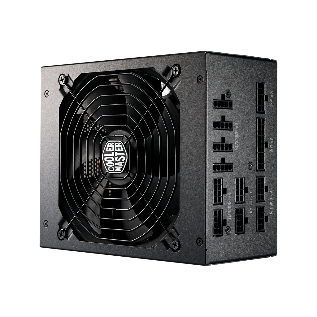 Nguồn Cooler Master MWE GOLD 1050 - V2 1050W ( 80 Plus Gold/Màu Đen/Full Modular)