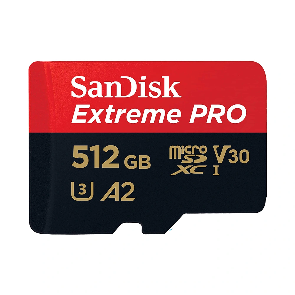 Thẻ Nhớ MicroSDXC SanDisk Extreme Pro V30 A2 512GB 200MB/s SDSQXCD-512G-GN6MA