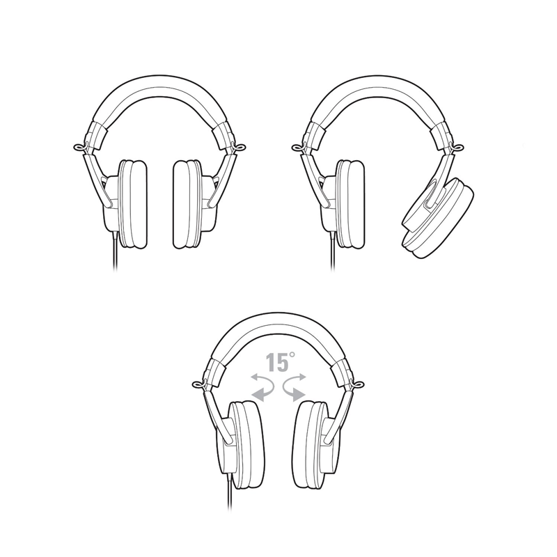 Tai nghe Audio Technica Professional Hifi ATH M20x