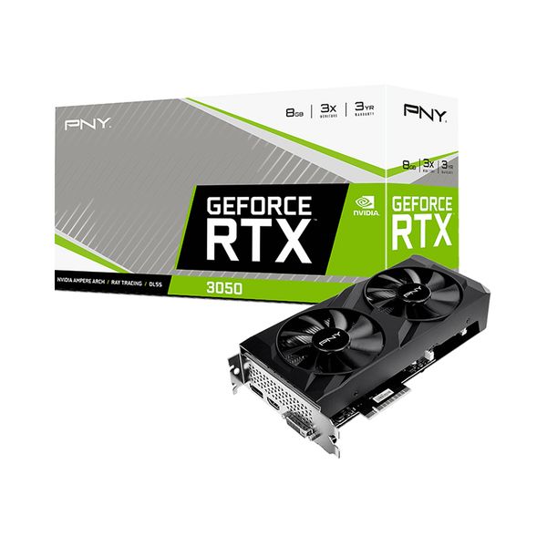 Card màn hình PNY GeForce RTX 3050 6GB VERTO Dual Fan