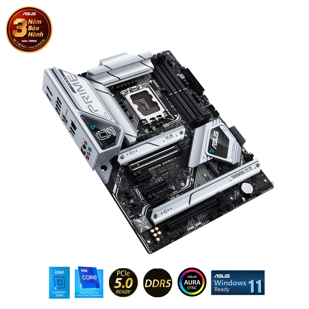 ASUS PRIME Z690-A (Intel Z690, Socket 1700, ATX, 4 khe Ram DDR5)