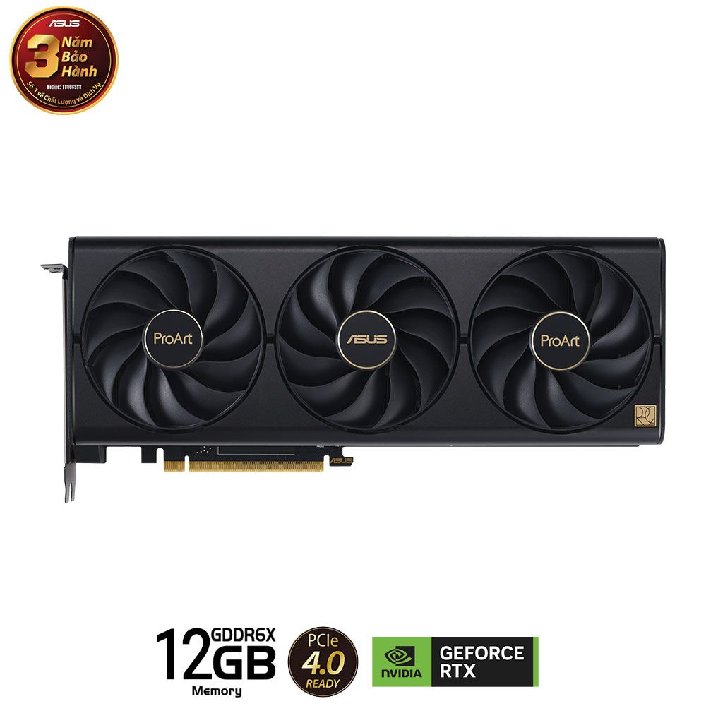 VGA ASUS ProArt GeForce RTX 4070 Ti OC 12GB GDDR6X