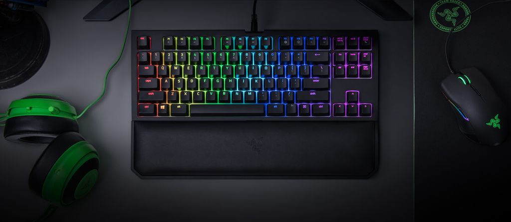 Razer Blackwidow Tournament Edition Chroma V2 Yellow Switch Tkl