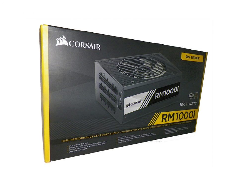 Corsair Rm1000I 80 Plus® Gold Fully Modular