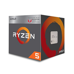 Amd Ryzen 5 3400G, With Wraith Spire Cooler/ 3.7 Ghz (4.2 Ghz With Boost) / 6Mb / 4 Cores 8 Threads / Radeon Vega 11 / 65W / Amd4