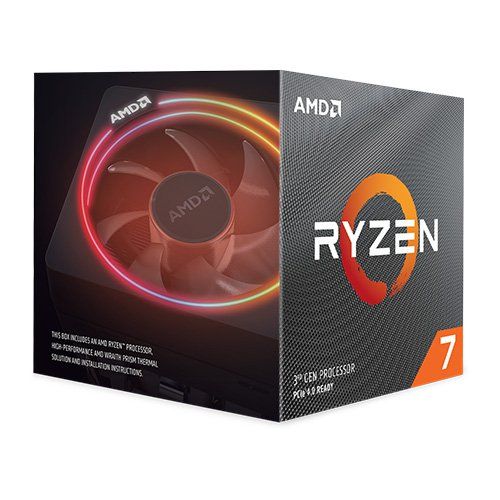 Amd Ryzen 7 3700X, With Wraith Prism Cooler/ 3.6 Ghz (4.4 Ghz With Boost) / 36Mb / 8 Cores 16 Threads /65W / Amd4