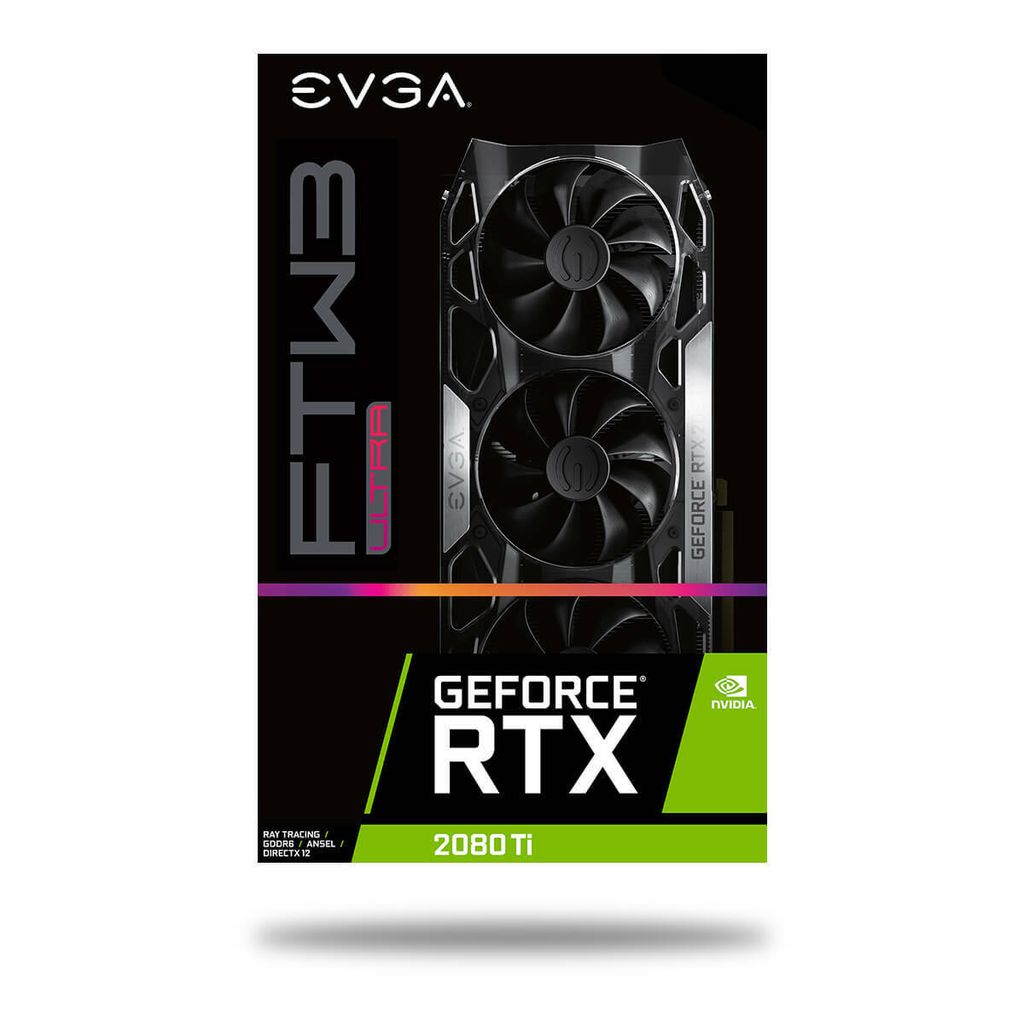 Evga Geforce RTX 2080 Ti Ftw3 Ultra Gaming, 11G-P4-2487-Kr, 11GB Gddr6, Icx2