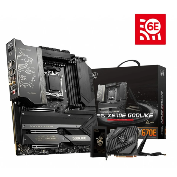 MSI MEG X670E GODLIKE (DDR5) (AMD Socket AM5)