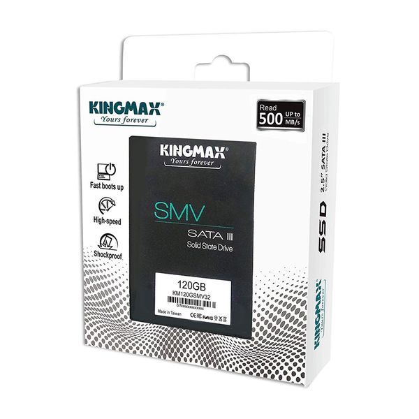 SSD Kingmax SMV32 2.5-Inch 3D-NAND SATA III 120GB KM120GSMV32