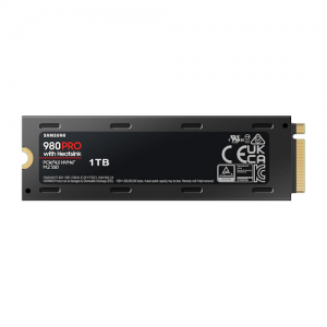 SSD Samsung 980 Pro w/ Heatsink 1TB PCIe NVMe Gen 4