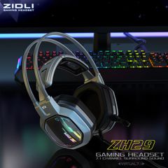 Tai nghe Gaming ZIDLI ZH29 (Sound 7.1 , ARGB LED, USB)