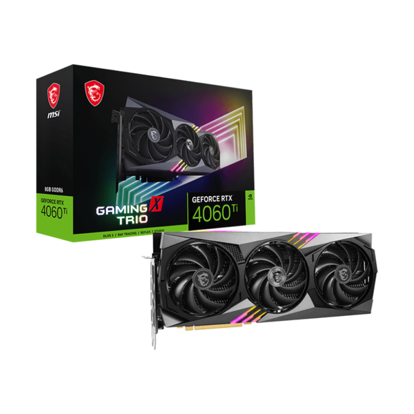 MSI GeForce RTX 4060 Ti GAMING X TRIO 8G