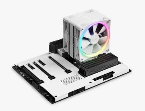 Tản nhiệt khí NZXT T120 RGB   White (RC-TR120-W1)