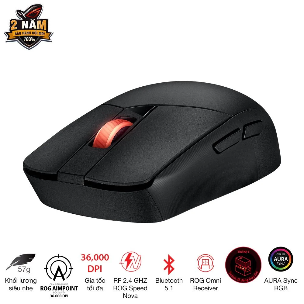 Chuột ASUS ROG Strix Impact III Wireless