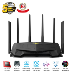 Bộ định tuyến WiFi 6 Asus TUF Gaming AX5400 chuẩn AX5400