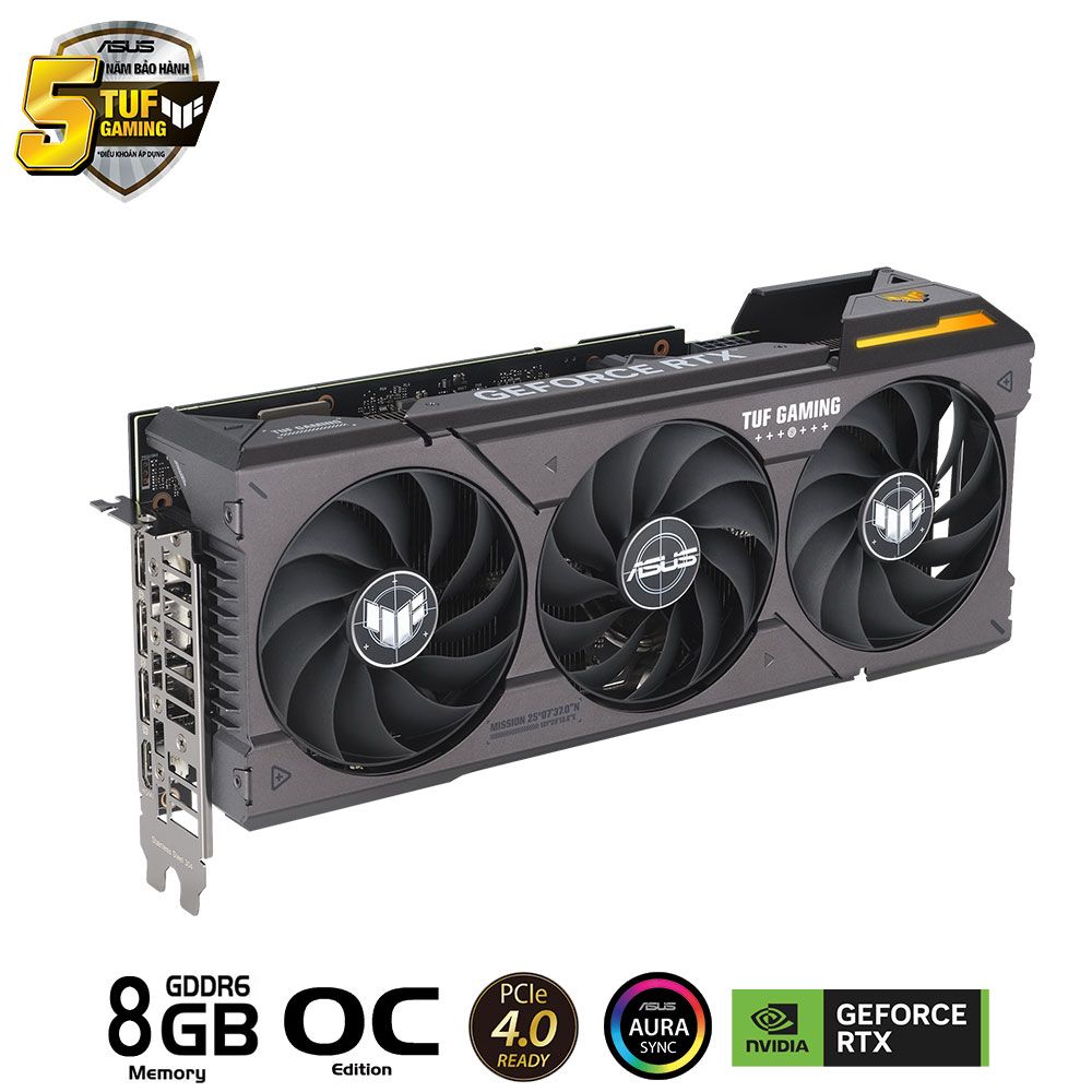 ASUS TUF Gaming GeForce RTX 4060 Ti OC Edition O8GB GDDR6X