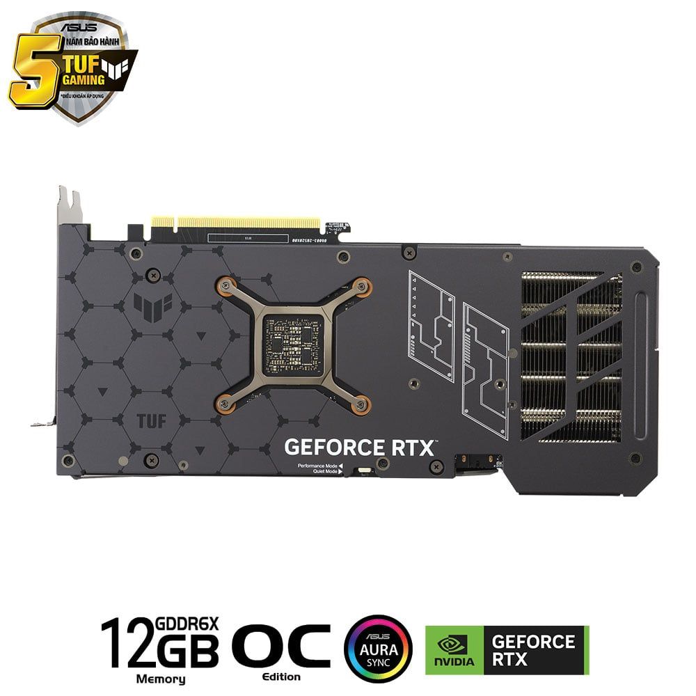 Card màn hình ASUS TUF Gaming GeForce RTX 4070 Ti OC Edition 12GB GDDR6X