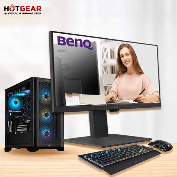 BỘ PC HOTGEAR AMD Ryzen Athlon   /  3000G / MAIN B450/  DDR4 8GB / SSD 120GB