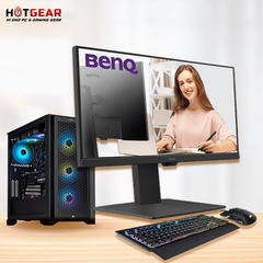 Bộ PC HOTGEAR I3 12100 / DDR4 8GB / MAIN H610M / SSD 240GB / PSU 550W