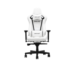 Anda Seat Infinity King Pure White – Full Pvc Leather 4D Armrest Gaming Chair