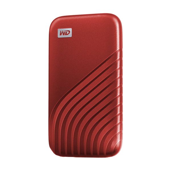 Ổ cứng di động 1TB External SSD Western Digital My Passport USB 3.2 Gen 2 WDBAGF0010BRD-WESN RED