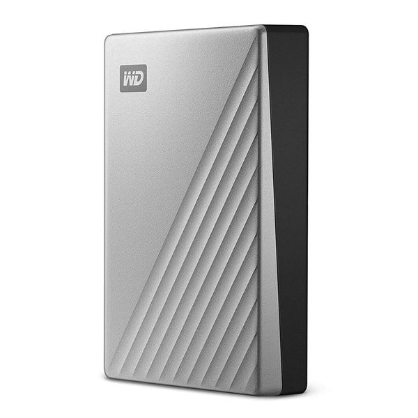 Ổ cứng di động 4TB WD My Passport Ultra USB Type-C 3.0 WDBFTM0040BSL-WESN SILVER