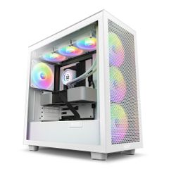 Vỏ máy tính NZXT H7 Flow White RGB