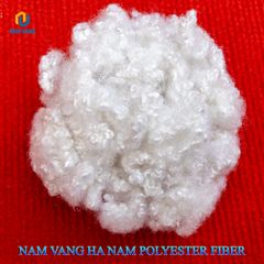 Vietnam semi dull white regenerated polyester staple fiber HCS 15D x 32/51/64 mm