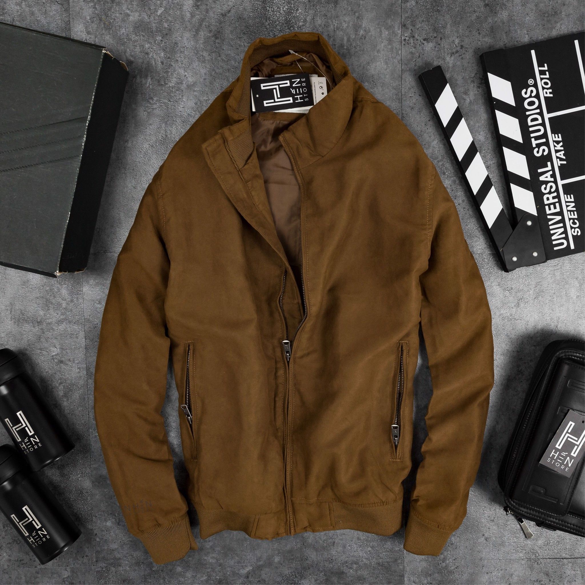 Áo Bomber Da Lộn MG 3M