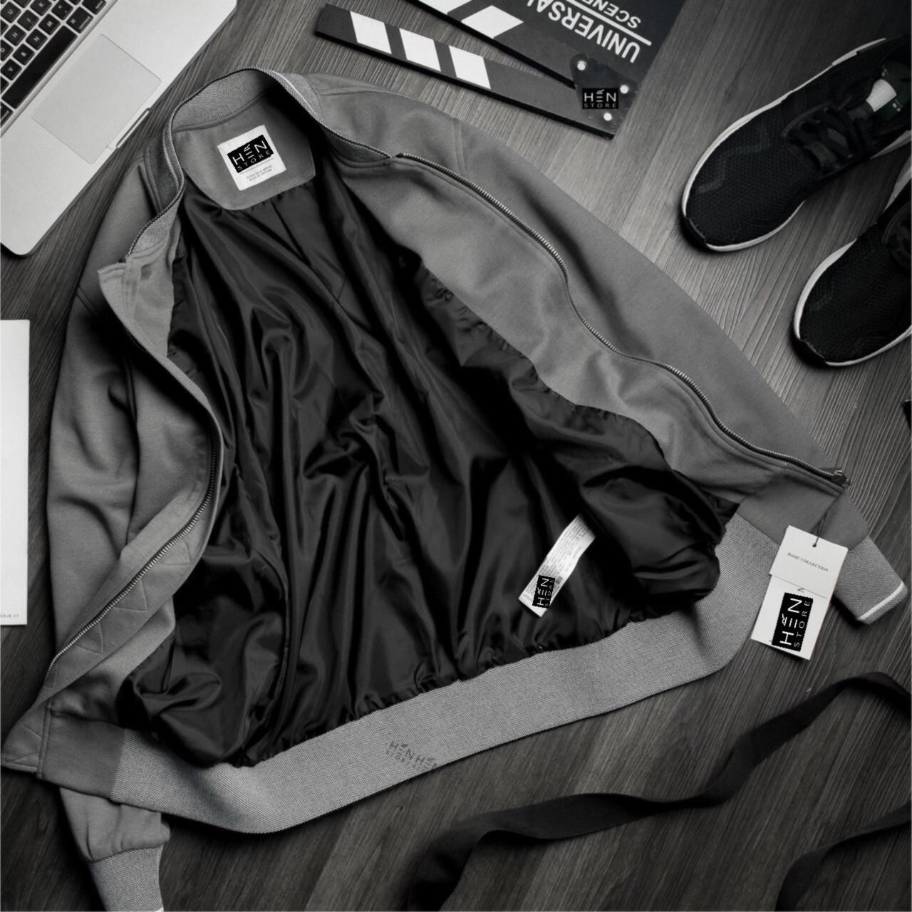 Áo Bomber ZR Viền Cổ