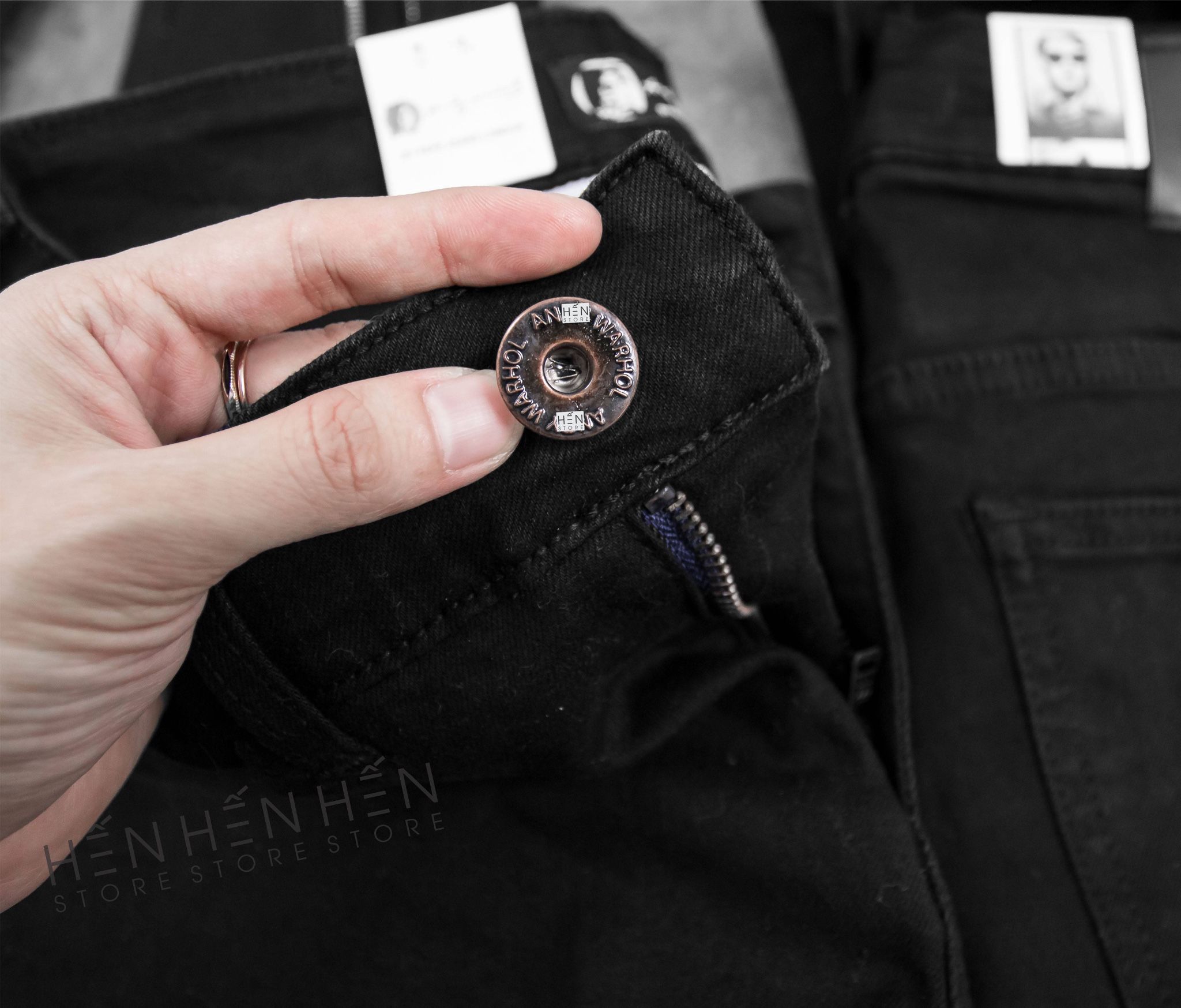Quần Jean PP Rách Zip