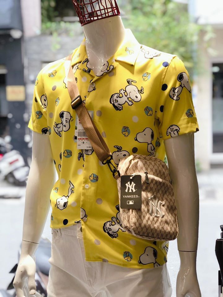 Áo sơ mi pijama họa tiết Sp.ao 5M